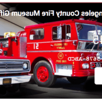 Los Angeles County Fire Museum Gift Card